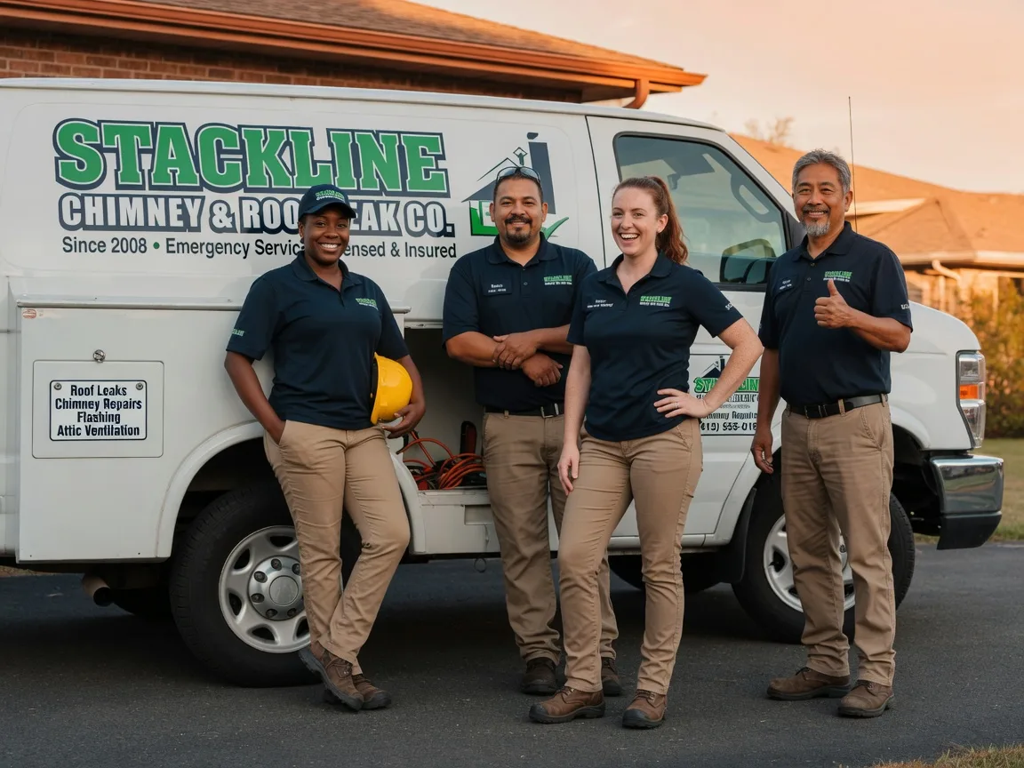 Chimney flashing repair company in Andover, MN
